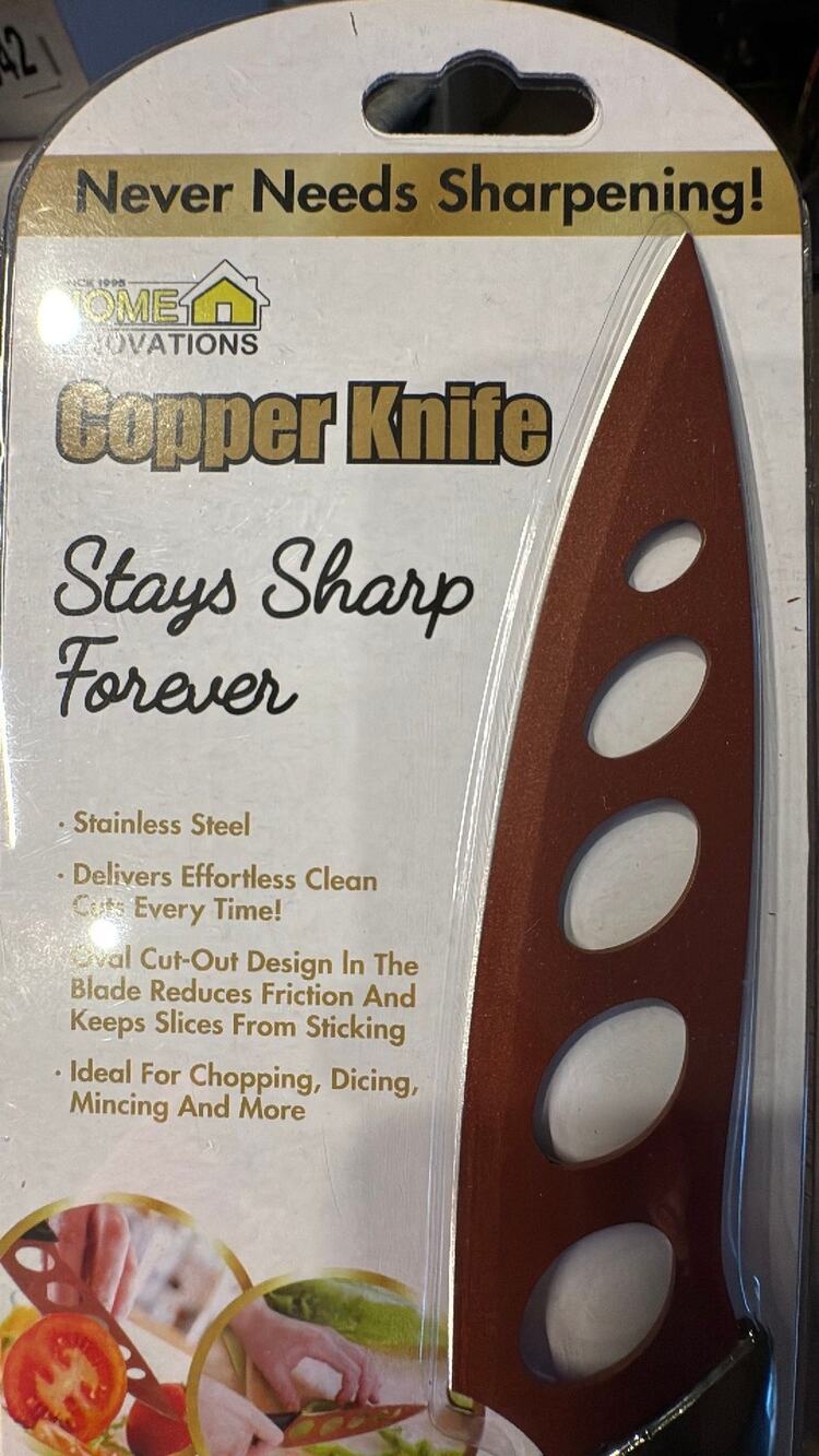 Copper Forever Knife New